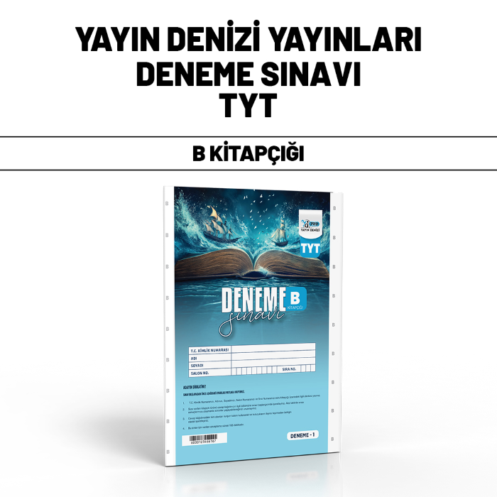 YDENİZİ TYT DENEME SINAVI 1-B - 25-26